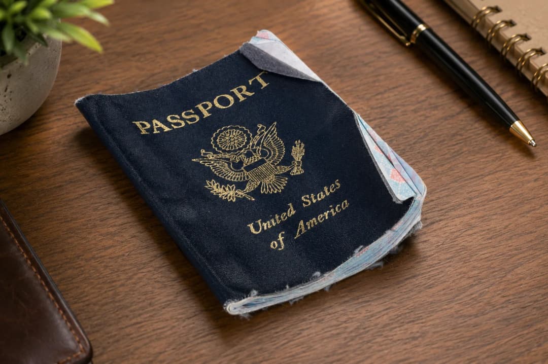 Damaged Passport