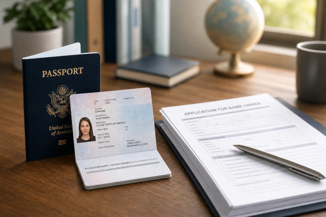 Passport Name Change